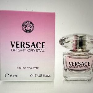 Versace Bright Crystal Pink Eau de Toilette 5ml. 🆕